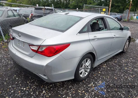 2014 Hyundai Sonata Gls from USA, damaged, VIN 5NPEB4AC7EH923022